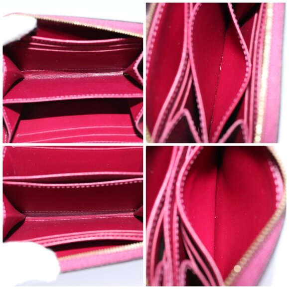 LOUIS VUITTON Monogram Vernis Zippy Coin Purse Wallet Purple - Picture 14 of 15